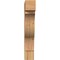 Ekena Millwork Funston Block Rough Sawn Bracket, Western Red Cedar, 6"W x 24"D x 36"H BKT06X24X36FST05RWR - alternate 4